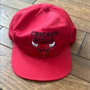 Twins Chicago Bulls Red Cap 90s